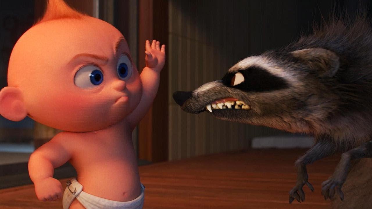 Incredibles 2 Fight Scene in Full: Jack-Jack vs. Raccoon (Exclusive) img