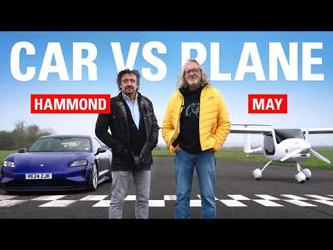 Richard Hammond VS James May – Plane vs Car RACE! img